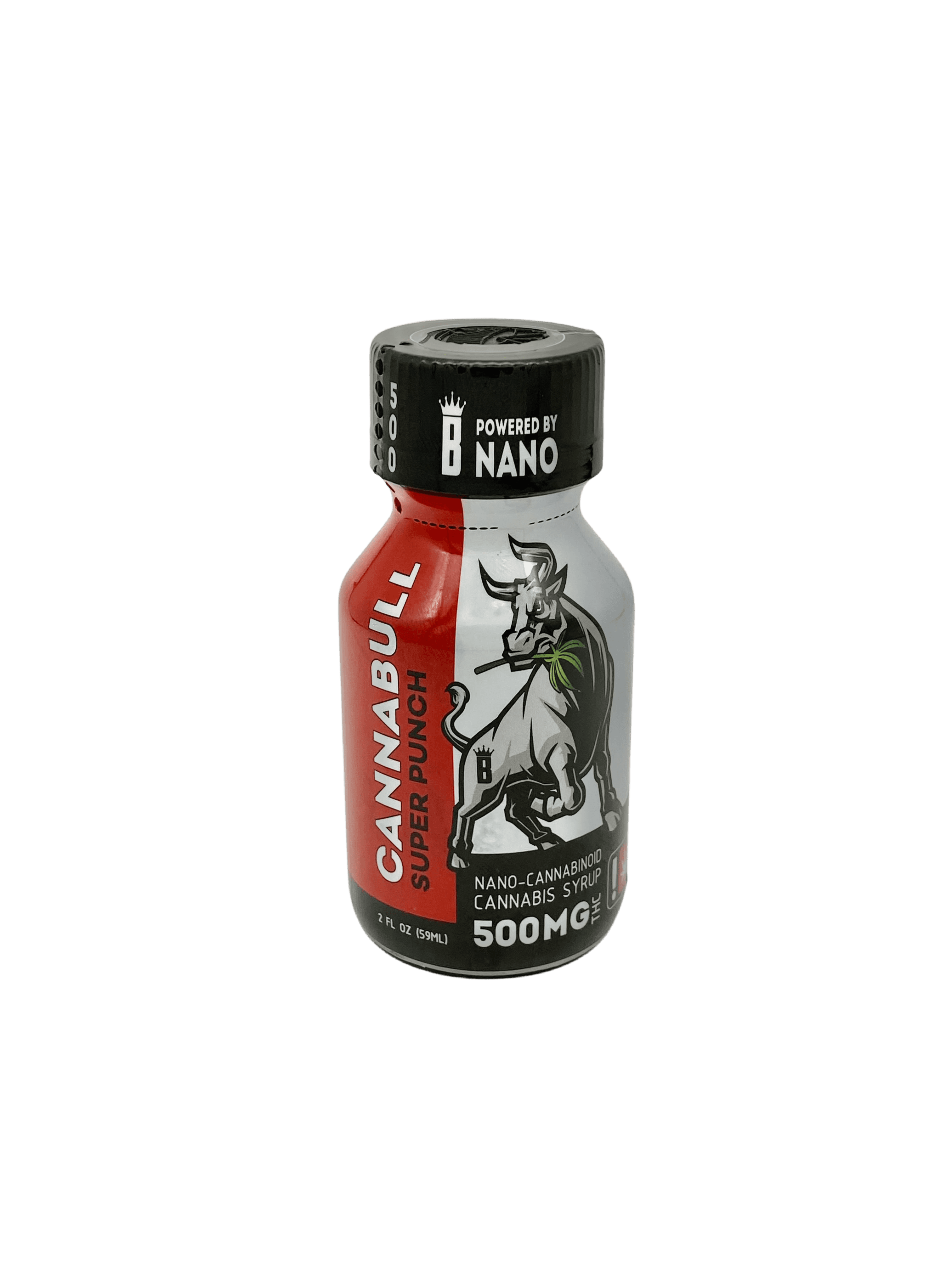 Cannabull Super Punch THC Syrup | 500mg Tinctures