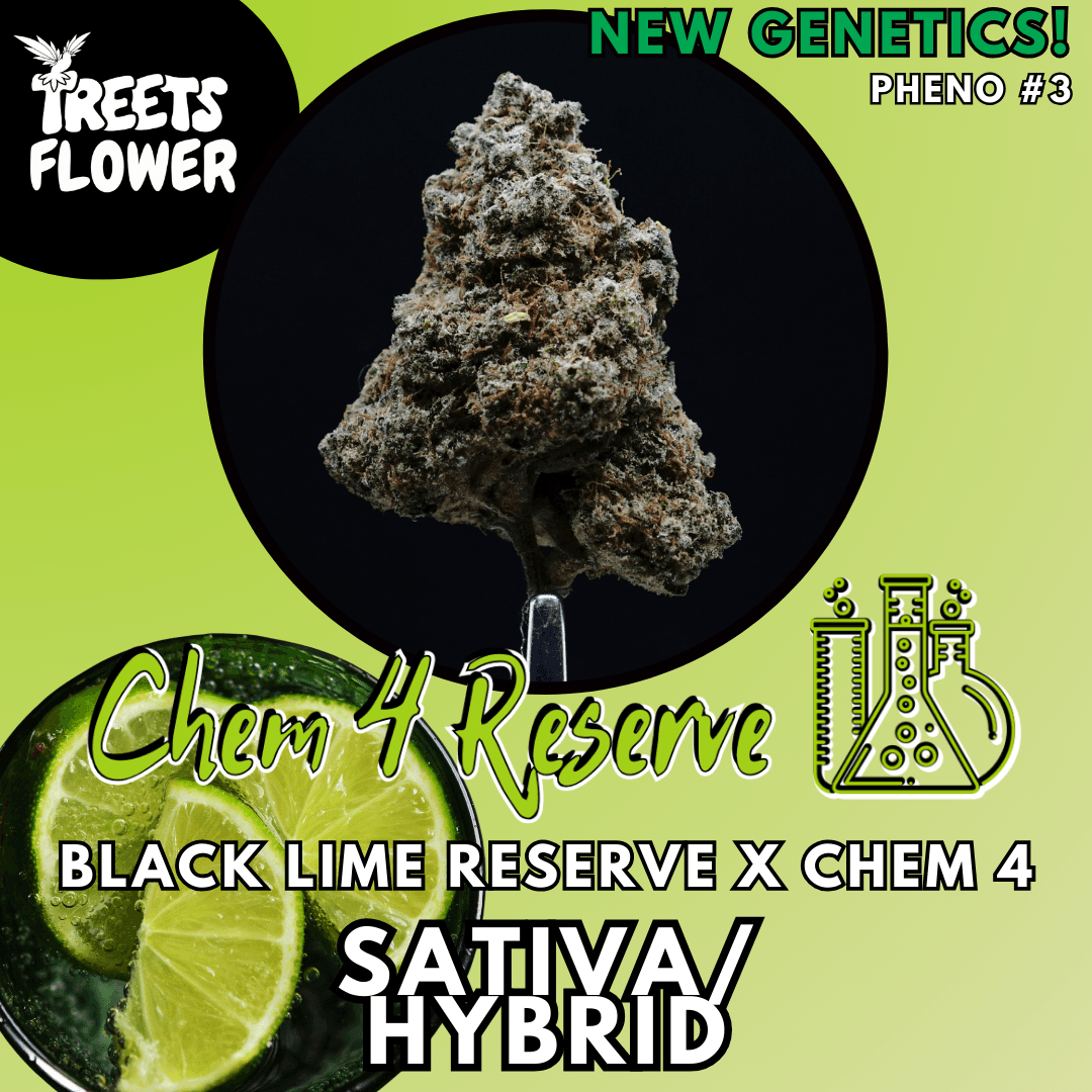 Treets Flower Flower - Chem #4 Reserve - Tier 2
