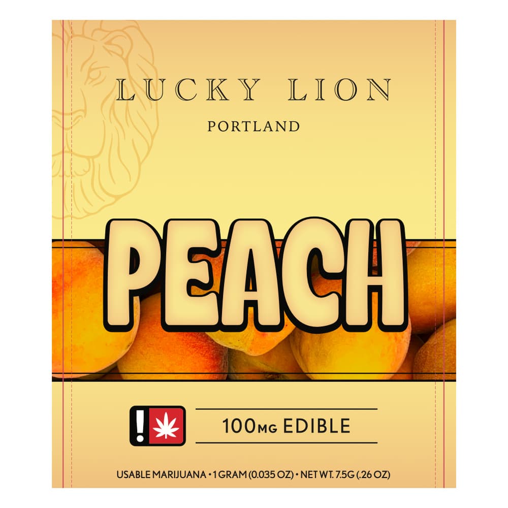 Lucky Lion Peach [1pk] (100mg)