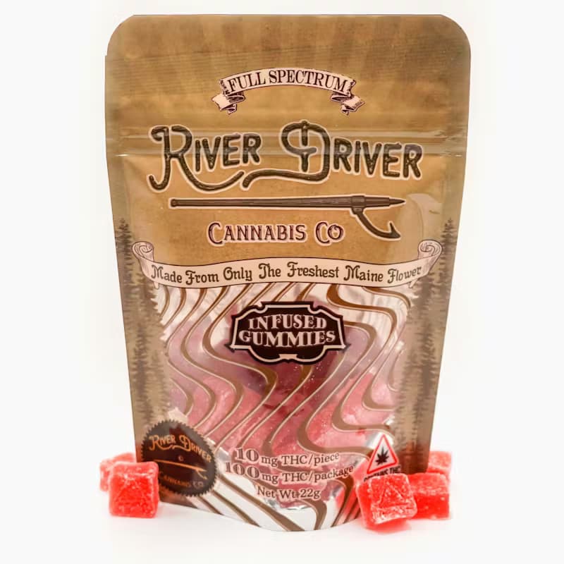 River Driver Pink Lemonade Gummy 20 Pack (Sativa Dominant) | 200MG Total