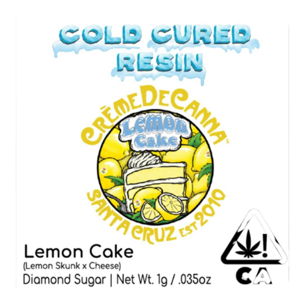 Creme De Canna Lemon Cake