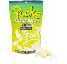 Pucks Taffy 100mg | Banana Dream