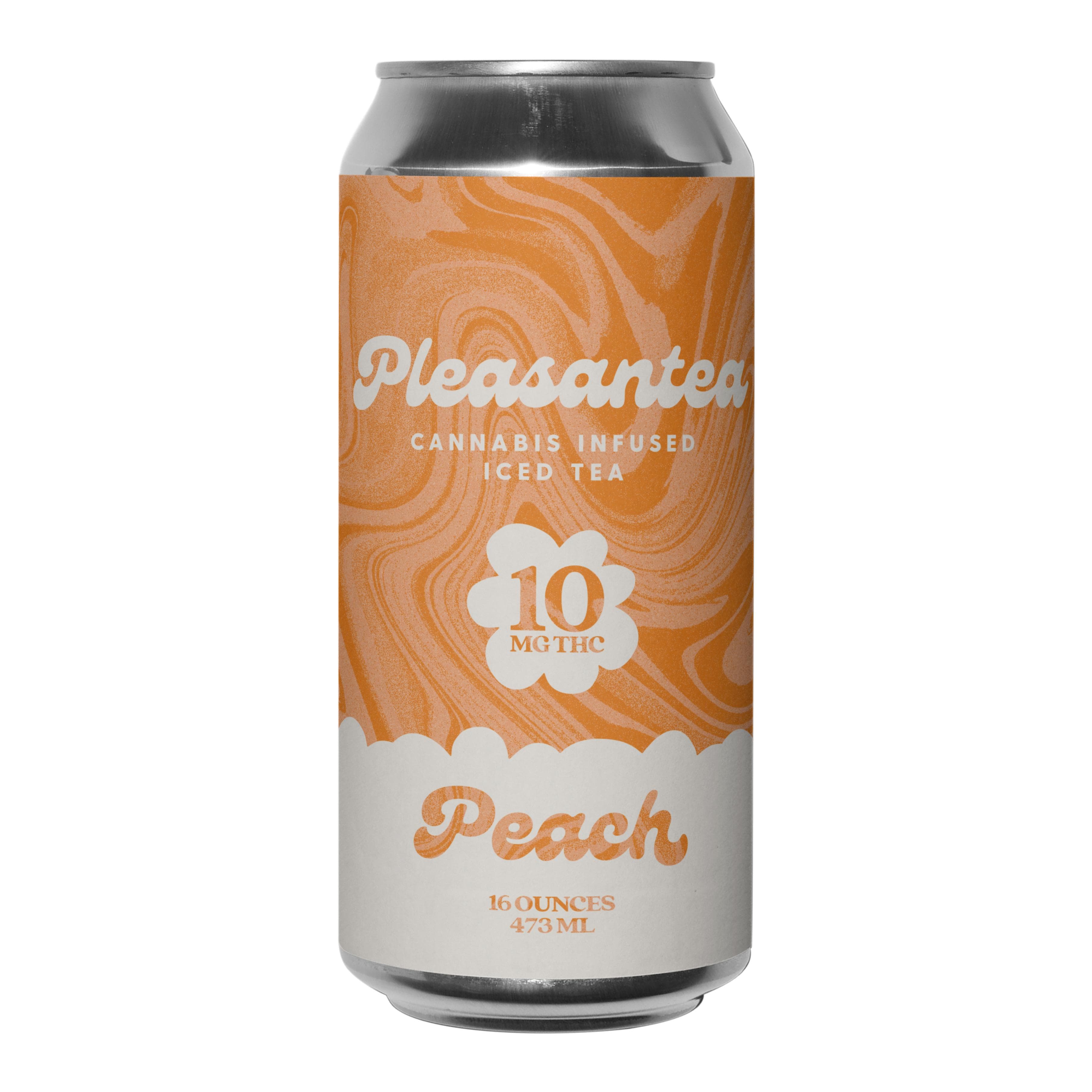 Pleasanteas Peach Tea | 10mg
