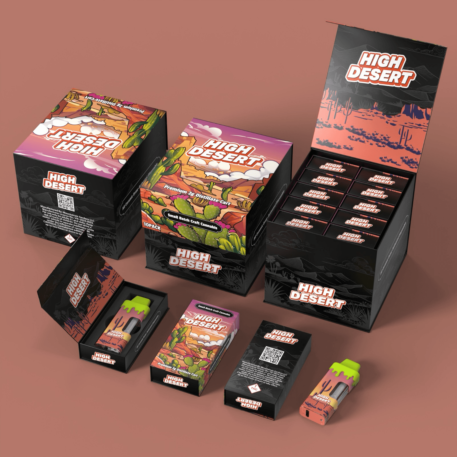 High Desert Disposable Orange Zest (H)