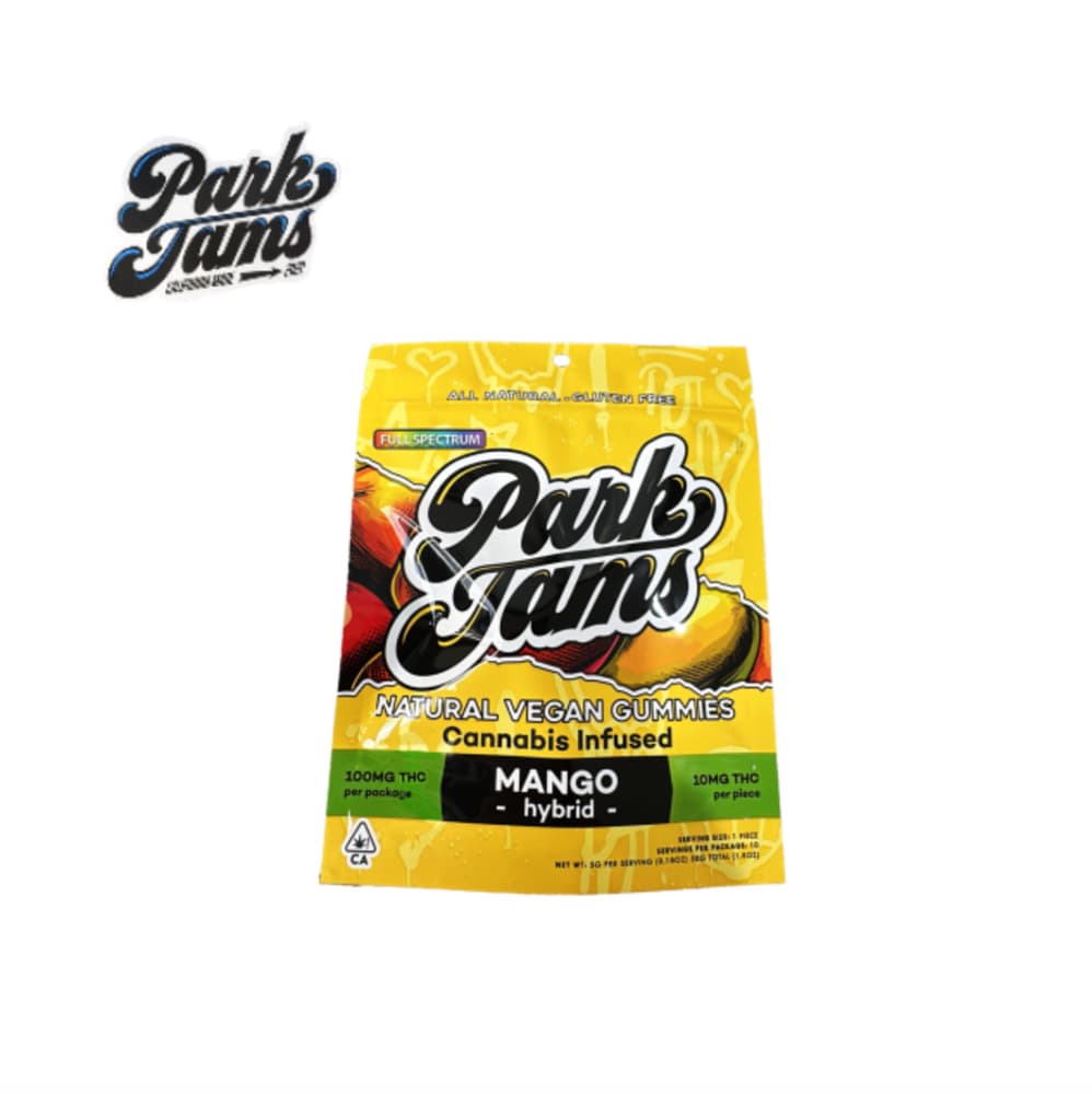 Park Jams MANGO 100MG 10 PACK GUMMIES