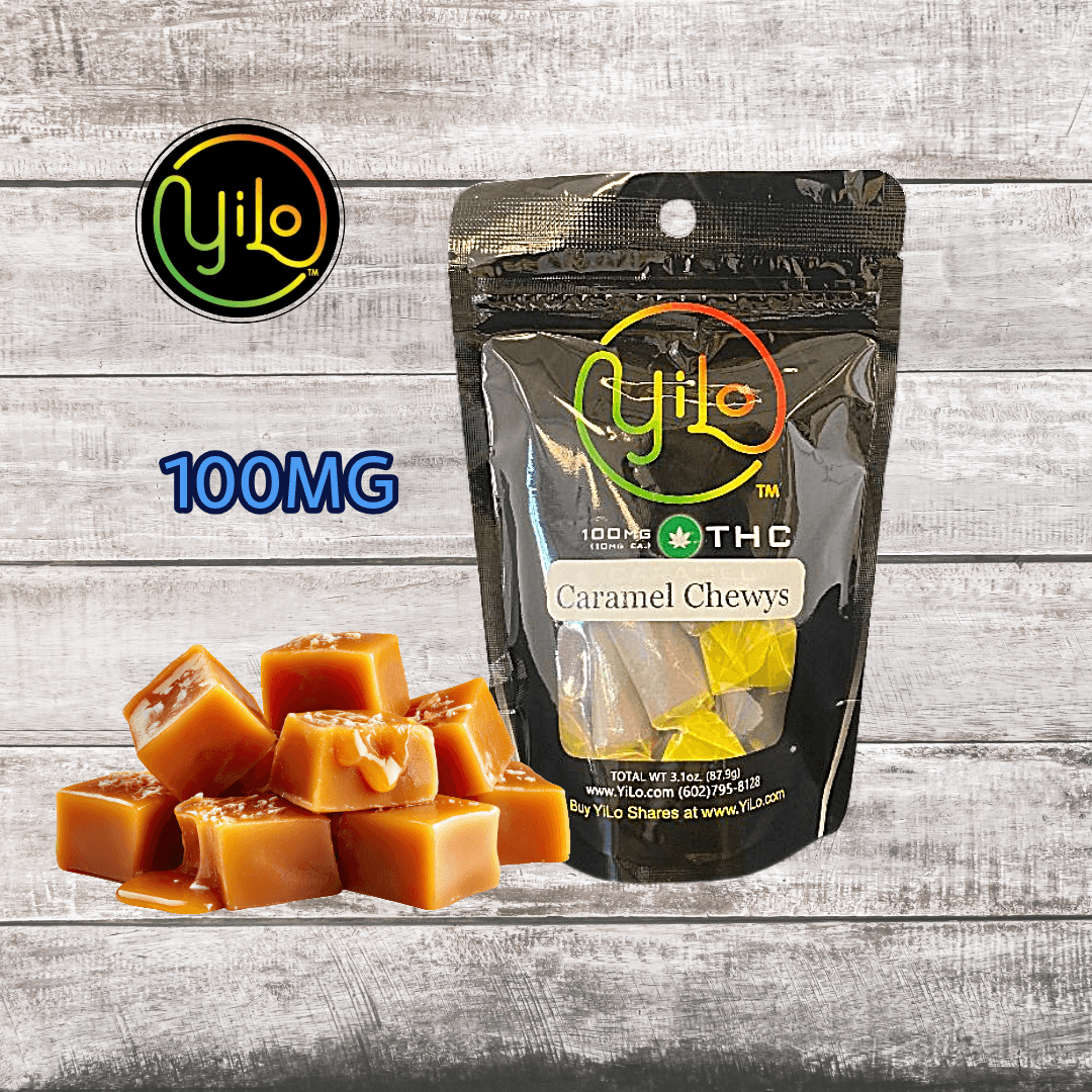 YiLo Chewys Chewys | Caramel | 100MG