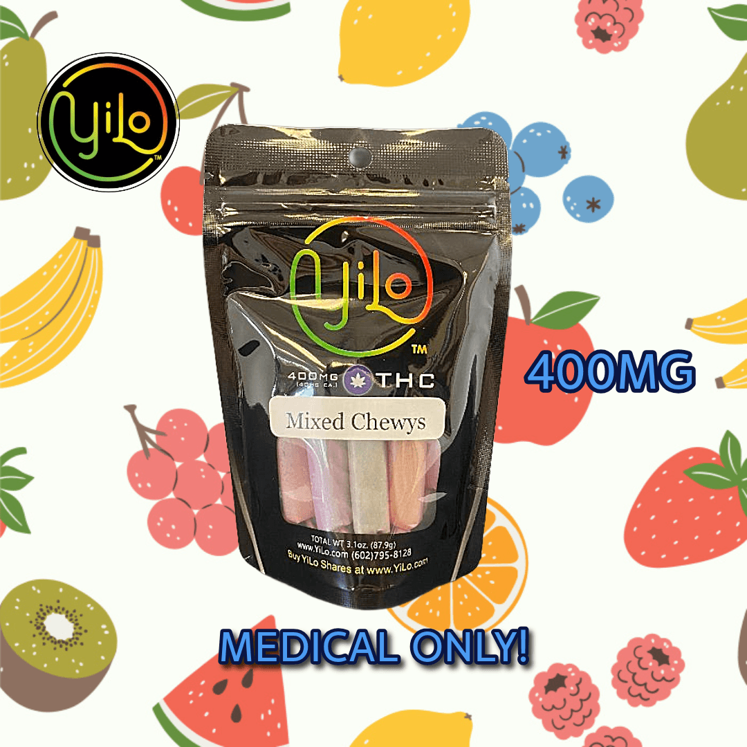 YiLo Chewys Chewys | Mixed Fruit | 400MG