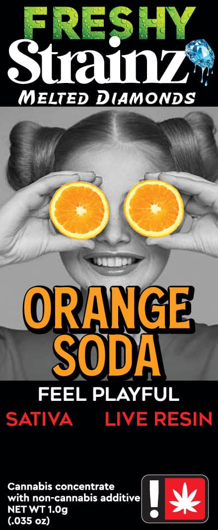 Freshy Strainz Orange Soda
