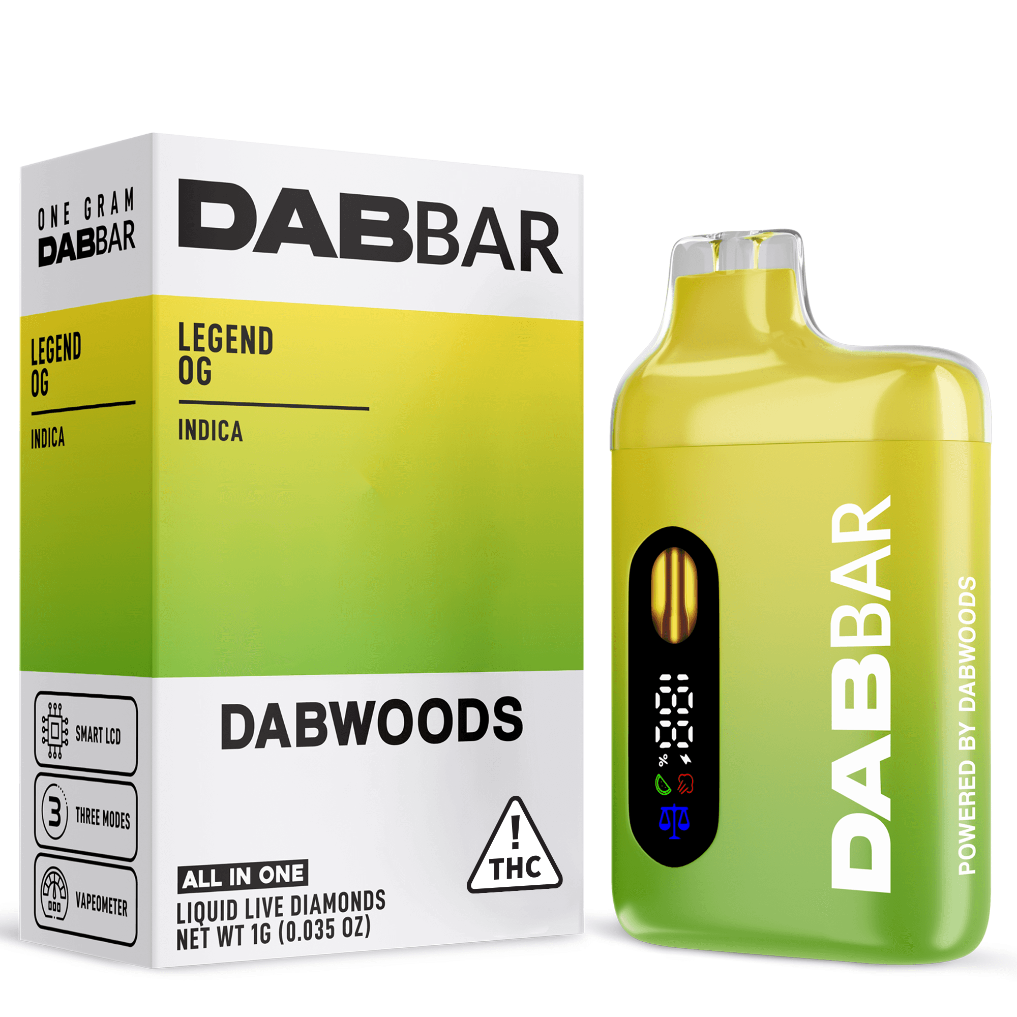 Dab Bar Dab Bar - Legend OG Liquid Live Diamonds Disposable