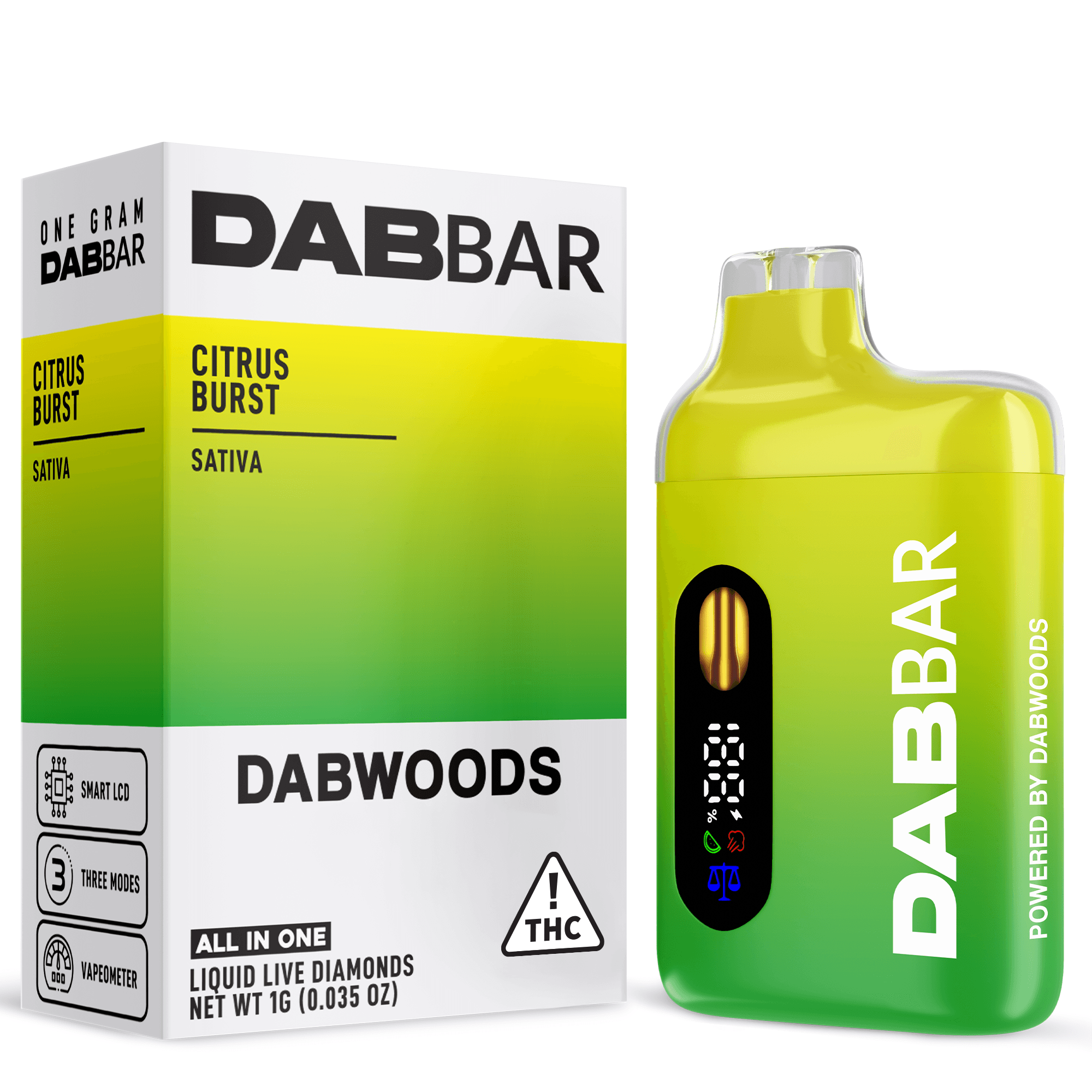 Dab Bar Dab Bar - Citrus Burst Liquid Live Diamonds Disposable