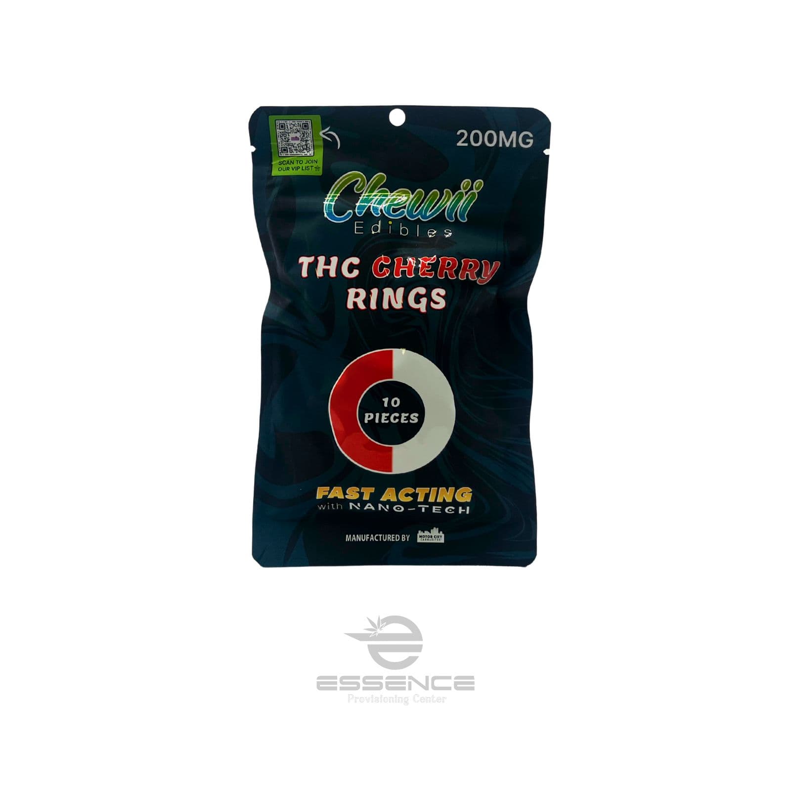 Chewii Chewii Cherry Ring Gummies 200mg