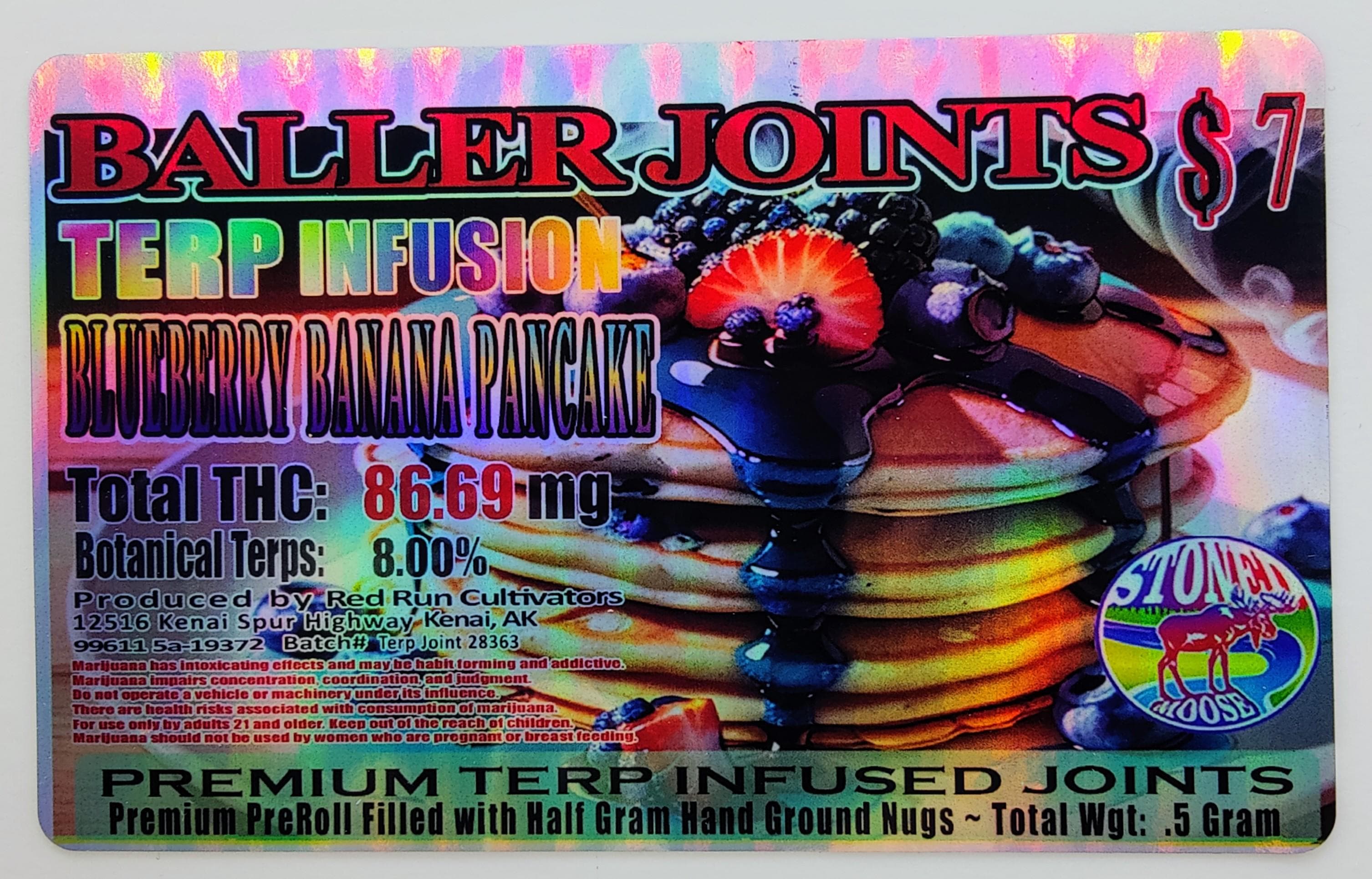 Red Run Cannnabis Company Terp Pre Roll - Blueberry