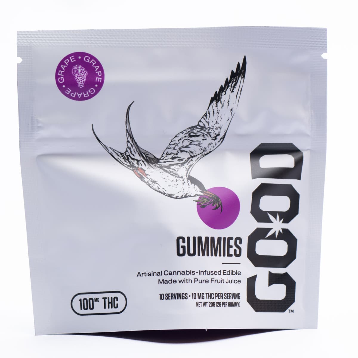 GOOD Cannabis GOOD Gummies 100mg Grape Indica