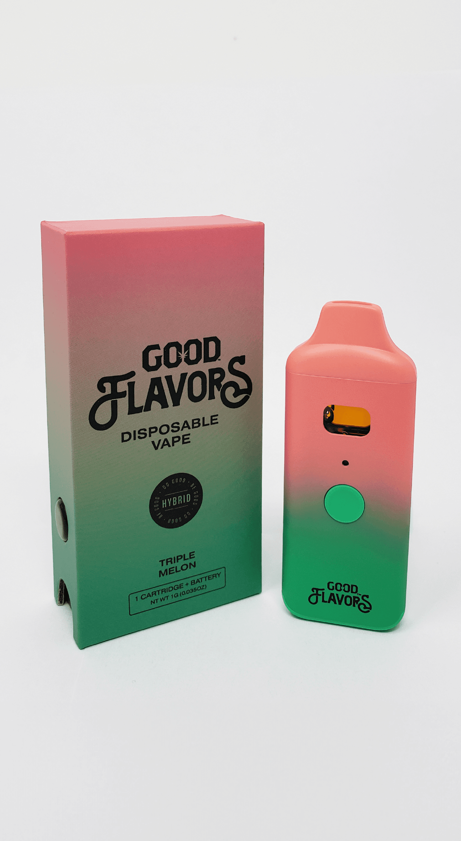 GOOD Cannabis Triple Melon 1g Disposable Cartridge