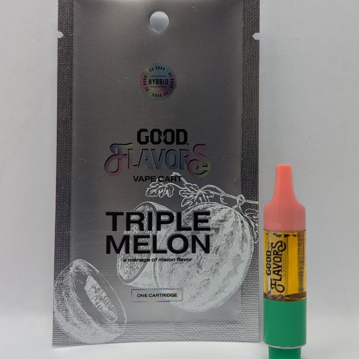 GOOD Cannabis Triple Melon 1g Cartridge