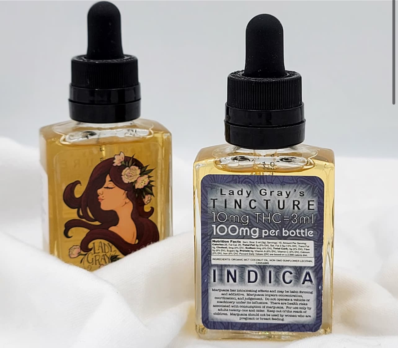 Lady Gray Simple Tincture 100mg - Indica