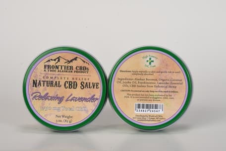 Frontier CBDS CBD Salve - Lavender 750mg