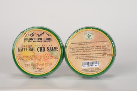 Frontier CBDS CBD Salve - Citrus 750mg