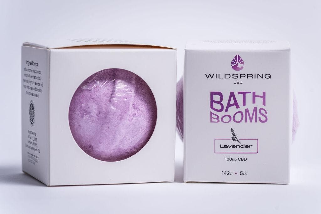 Wildspring CBD Bath Boom - Lavender 100mg