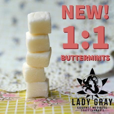 Lady Gray 1:1 Buttermints - 100mg
