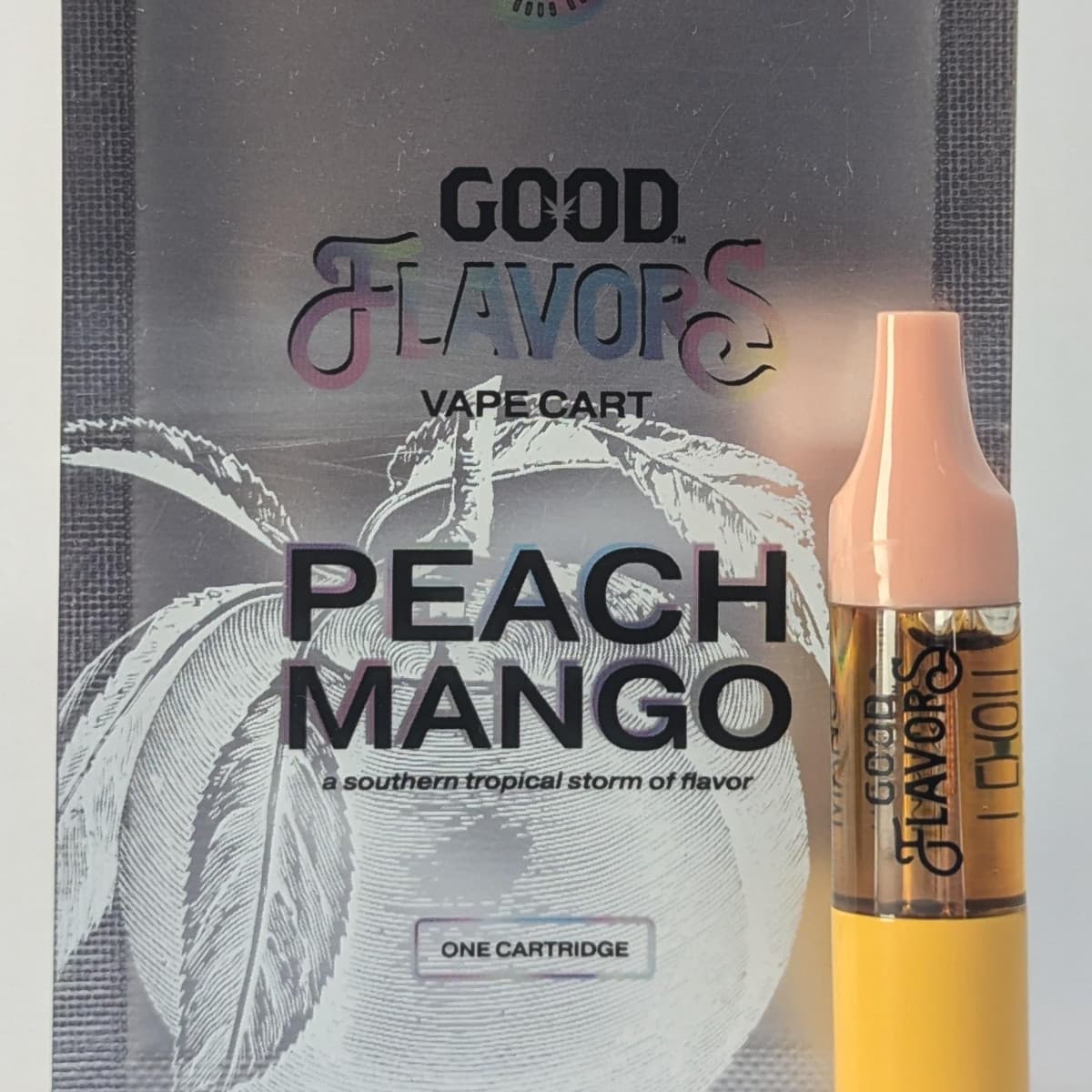 GOOD Cannabis Peach Mango 1g Cartridge