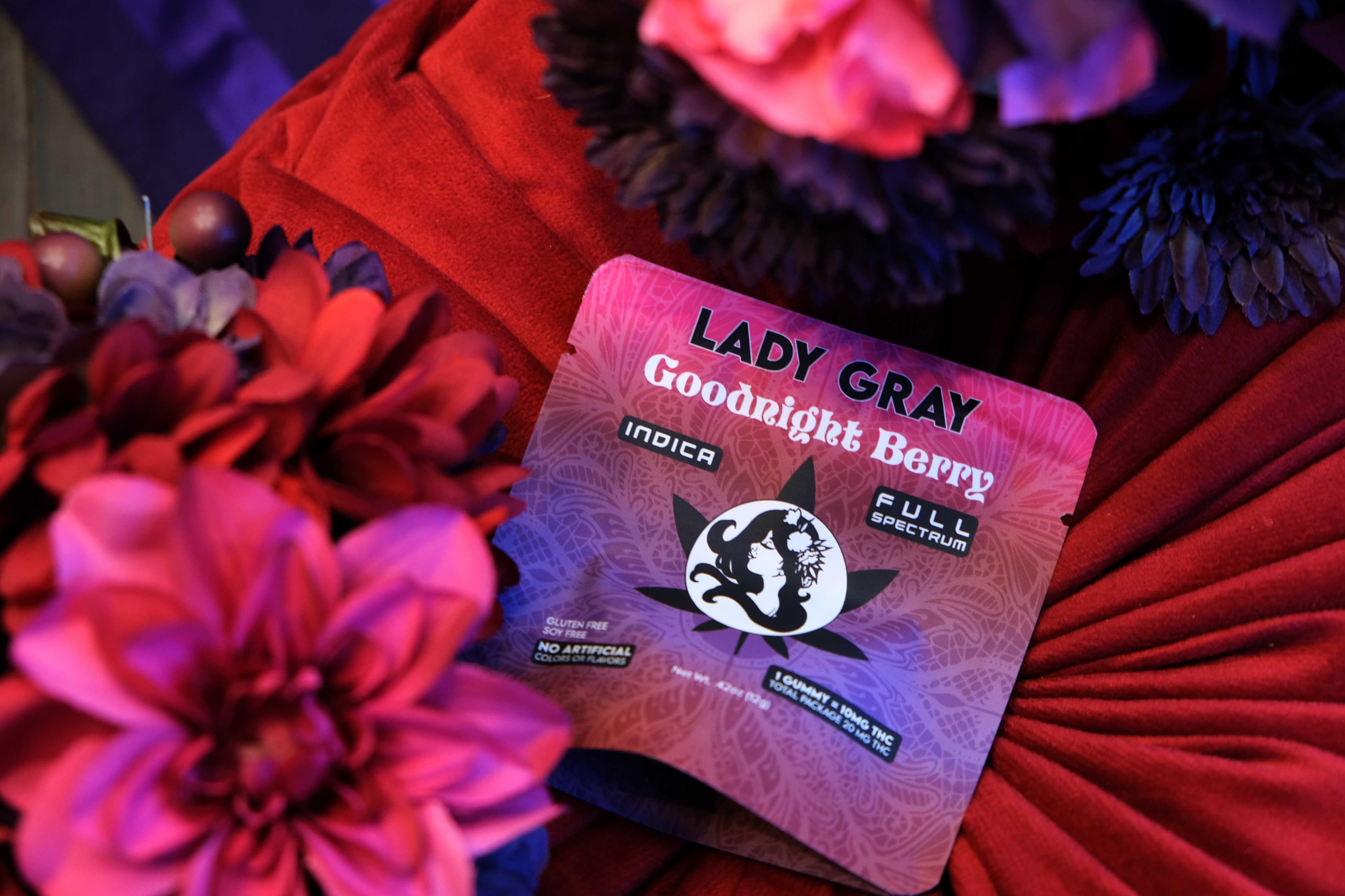Lady Gray Goodnight Berry Gummies - 20mg