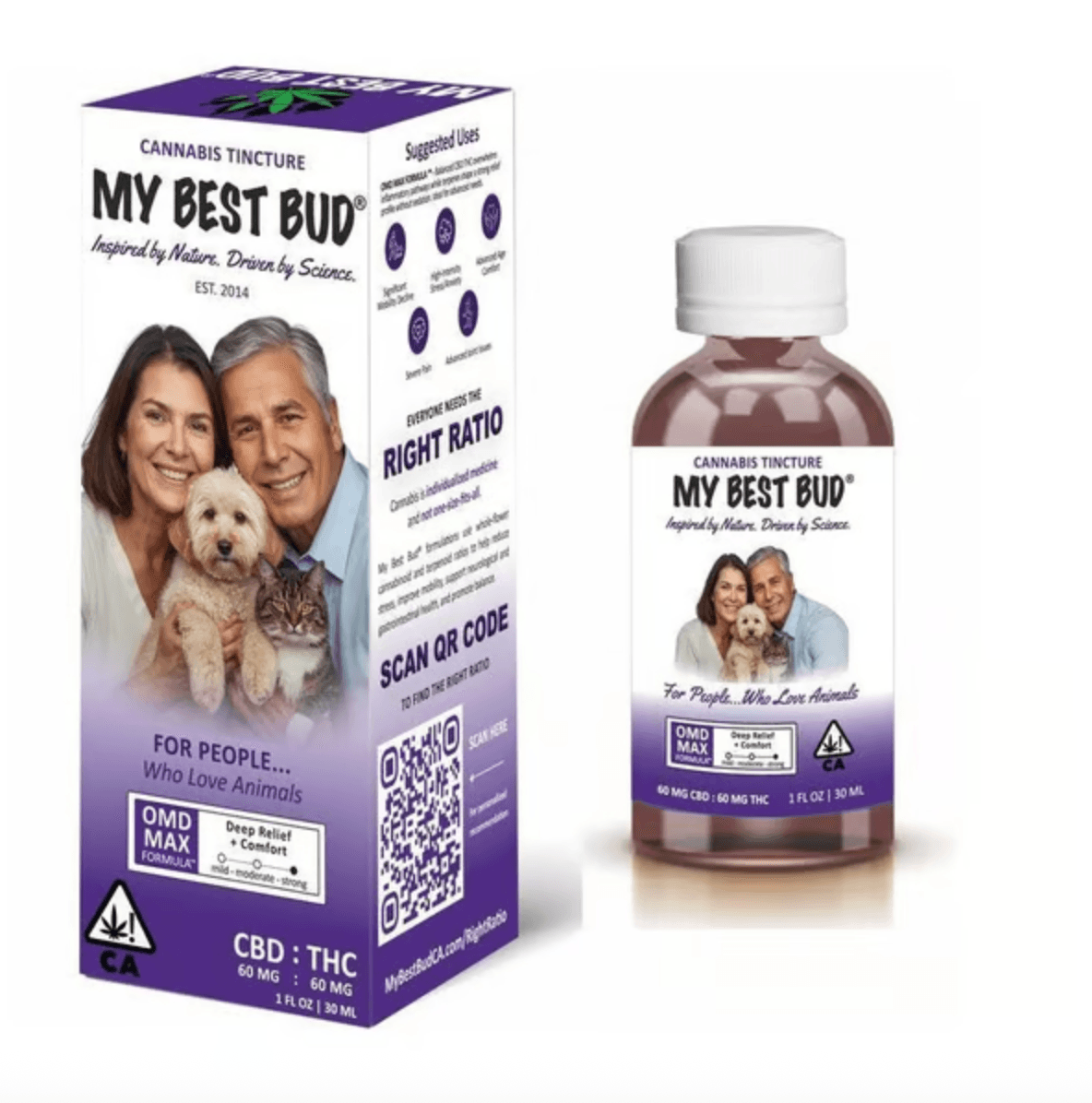 My Best Bud Tincture | 1:1 OMD MAX
