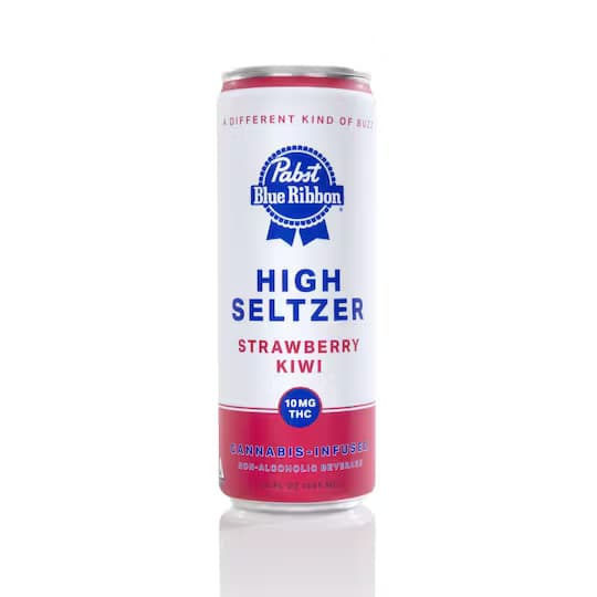 PBR (Pabst) Bev 10mg | Strawberry Kiwi (12oz)