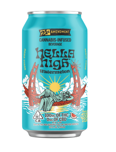 21ST AMENDMENT Bev 100mg | Watermelon