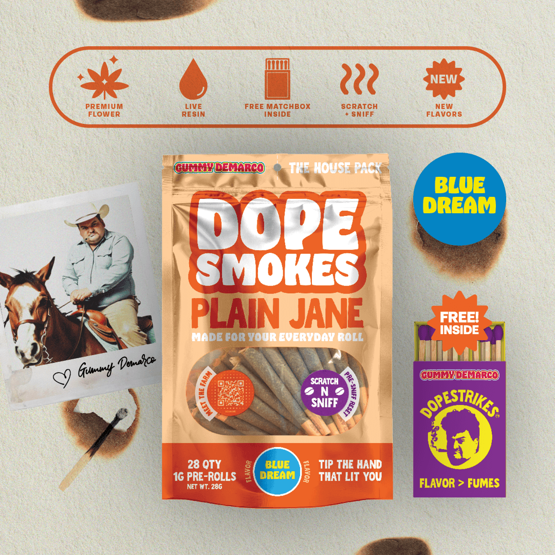 DOPE SMOKES Dope Smokes - Animal Face Pre-Roll Pack - 28G