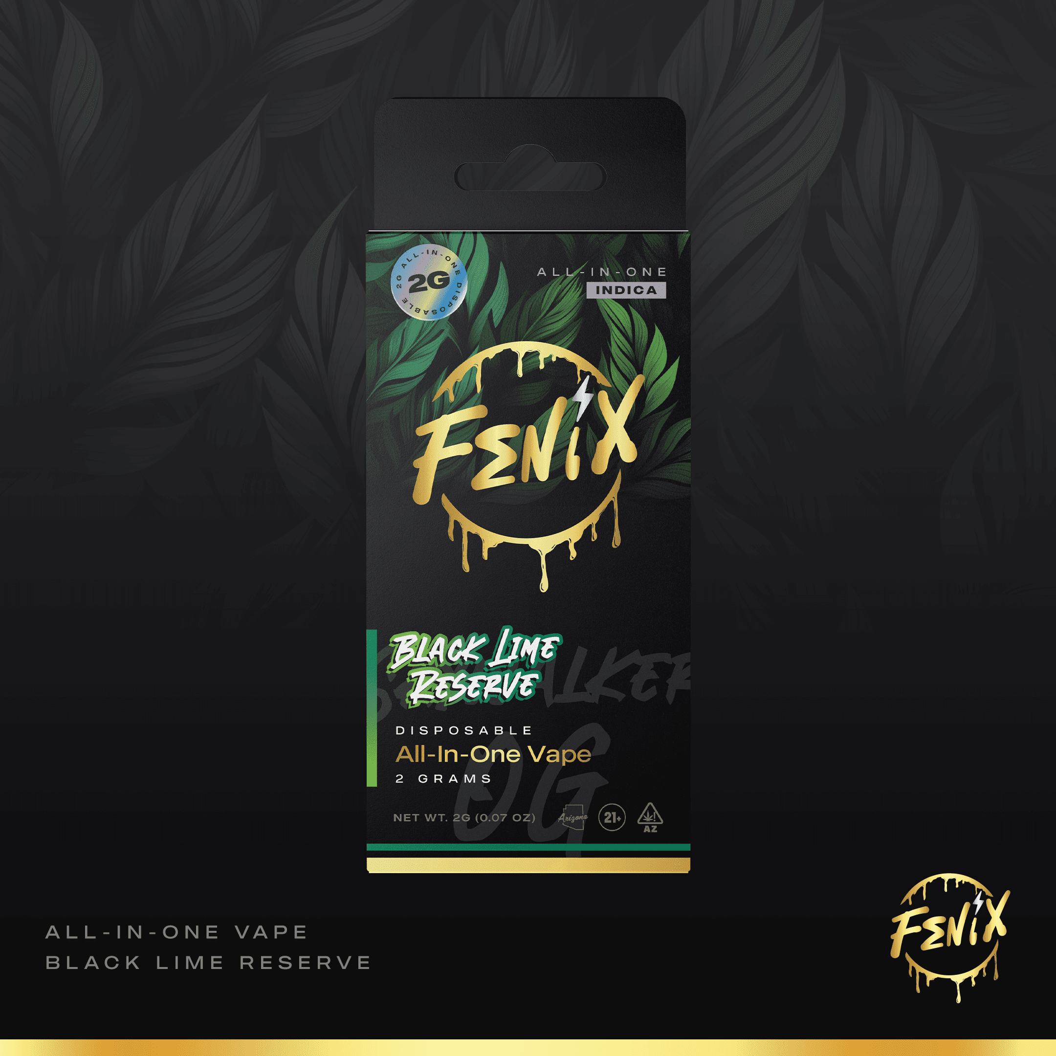 Fenix Fenix AIO Vape 2g Black Lime Reserve