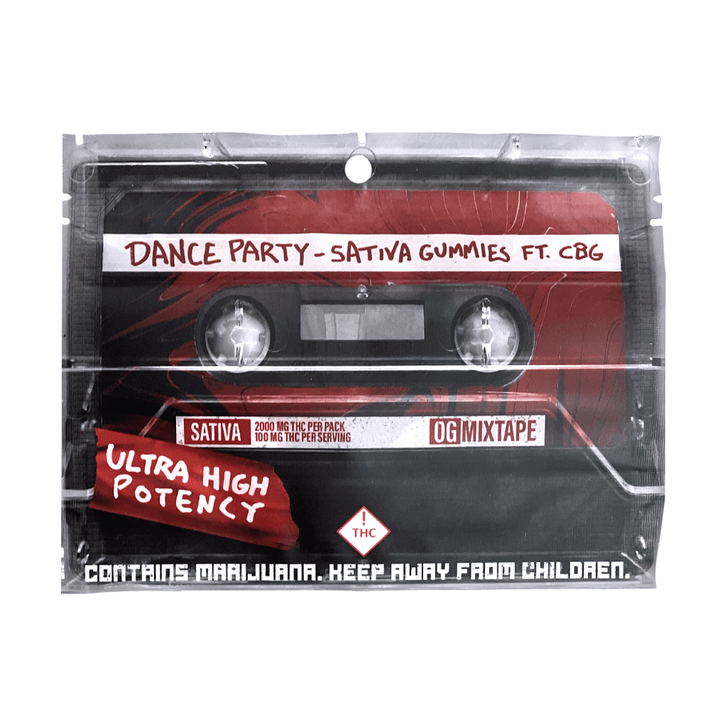 og Mixtape Dance Party 10:1 (THC:CBG) - 2000mg