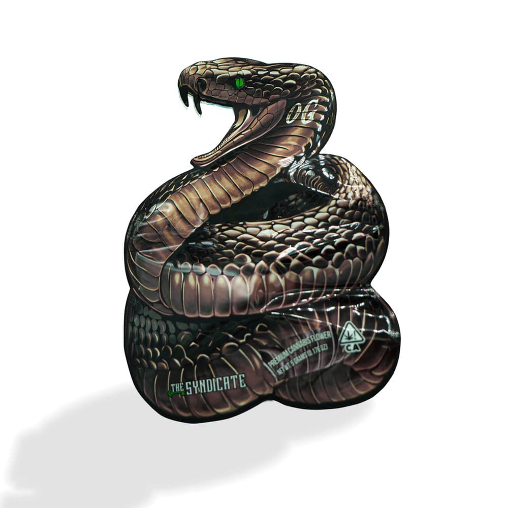 THE SYNDICATE BRAND LABEL 5 GRAM - BLACK MAMBA OG