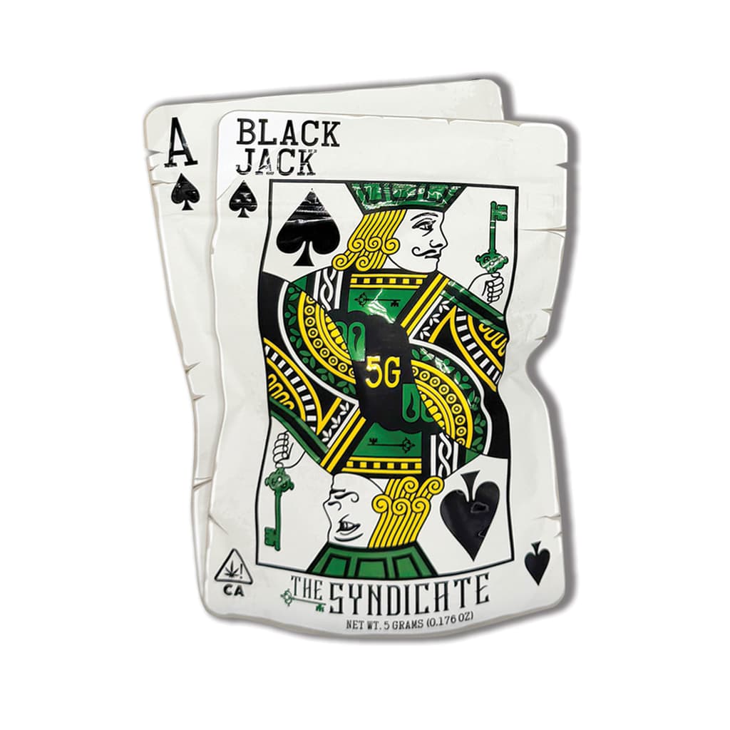 THE SYNDICATE BRAND LABEL 5 GRAM - BLACK JACK