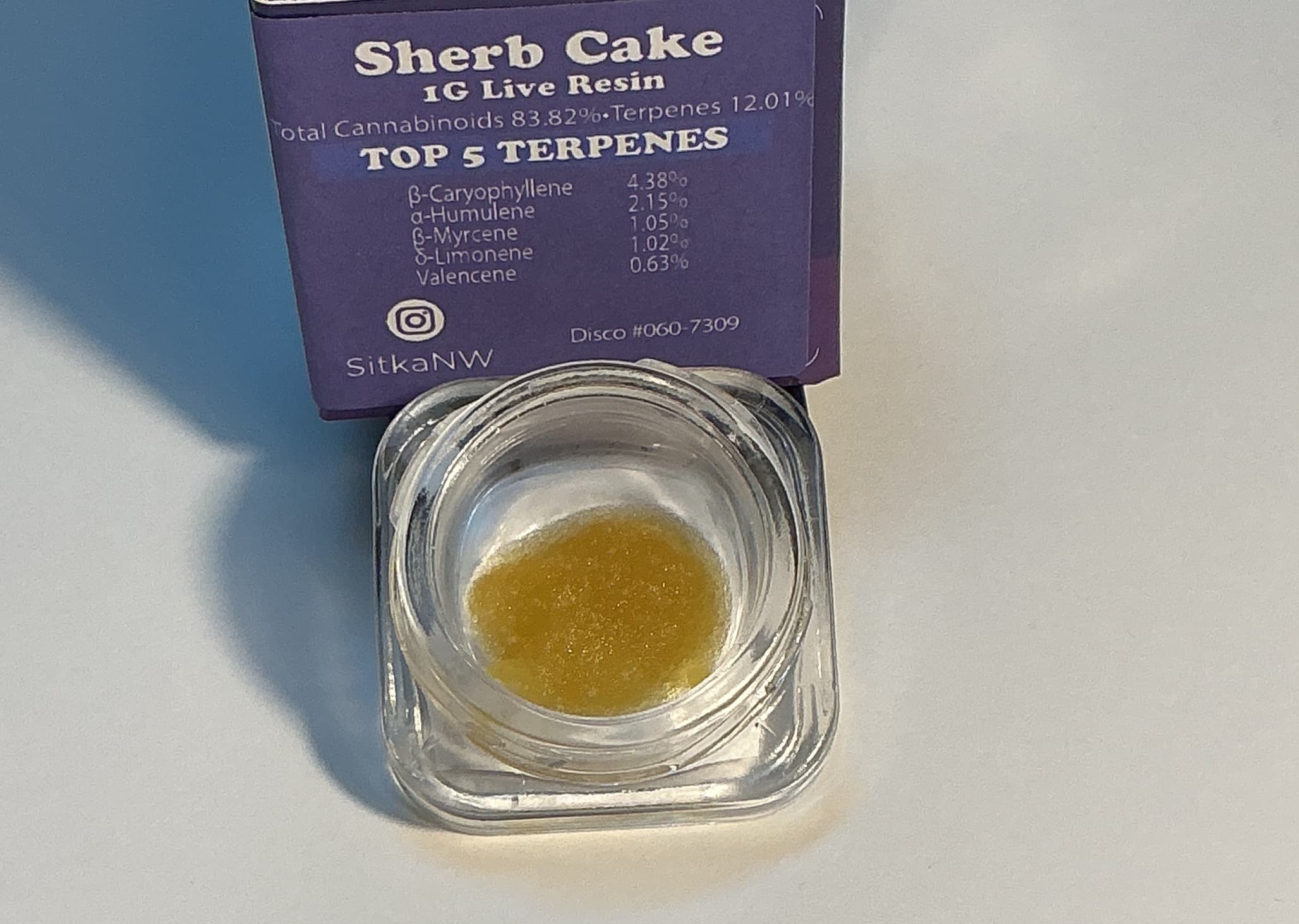Disco Dabs Sherb Cake Live Resin