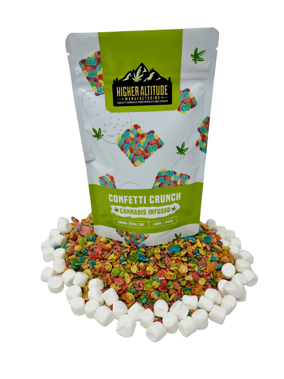 Higher Altitude Manufacturing Confetti Crunch | 100mg | 10pk | H