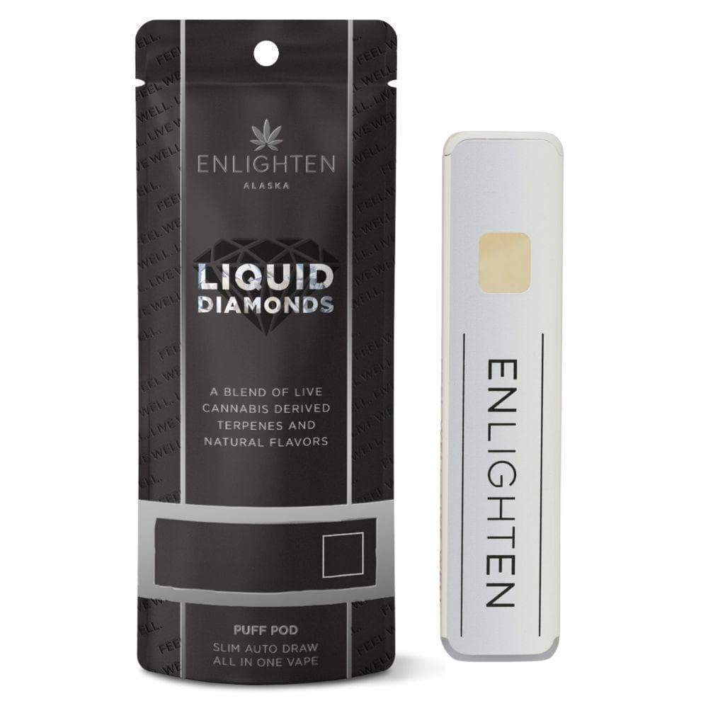 Enlighten Alaska Clementine Liquid Diamonds Dispo | H