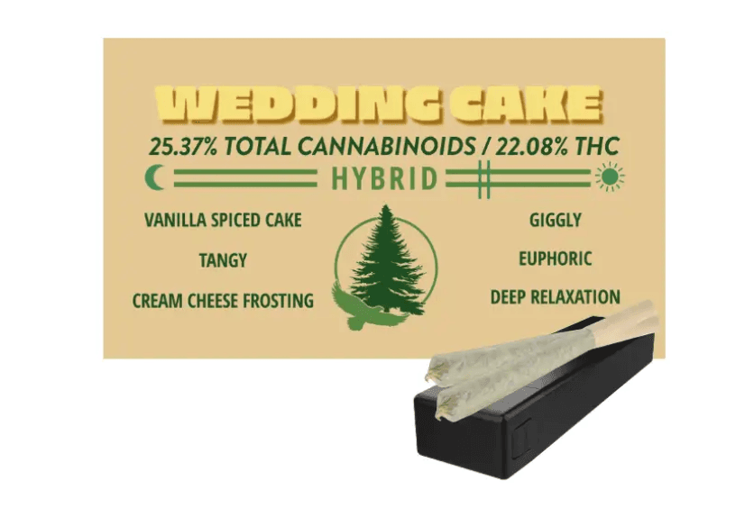 2Js F15 | Wedding Cake Pre-Roll 2pk (1.4g) | 2Js
