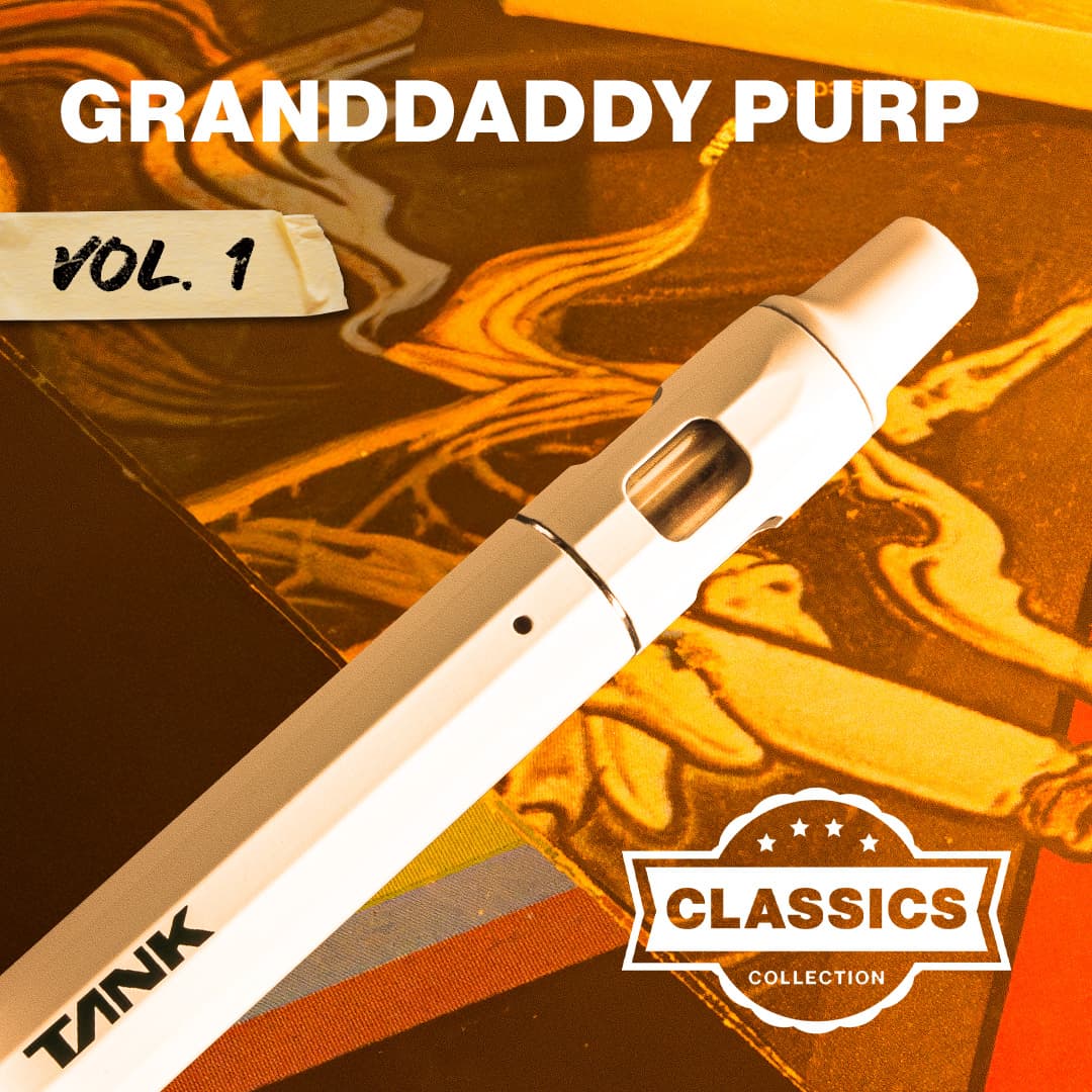 The TANK Granddaddy Purple | The Tank (Disposable) | 1g