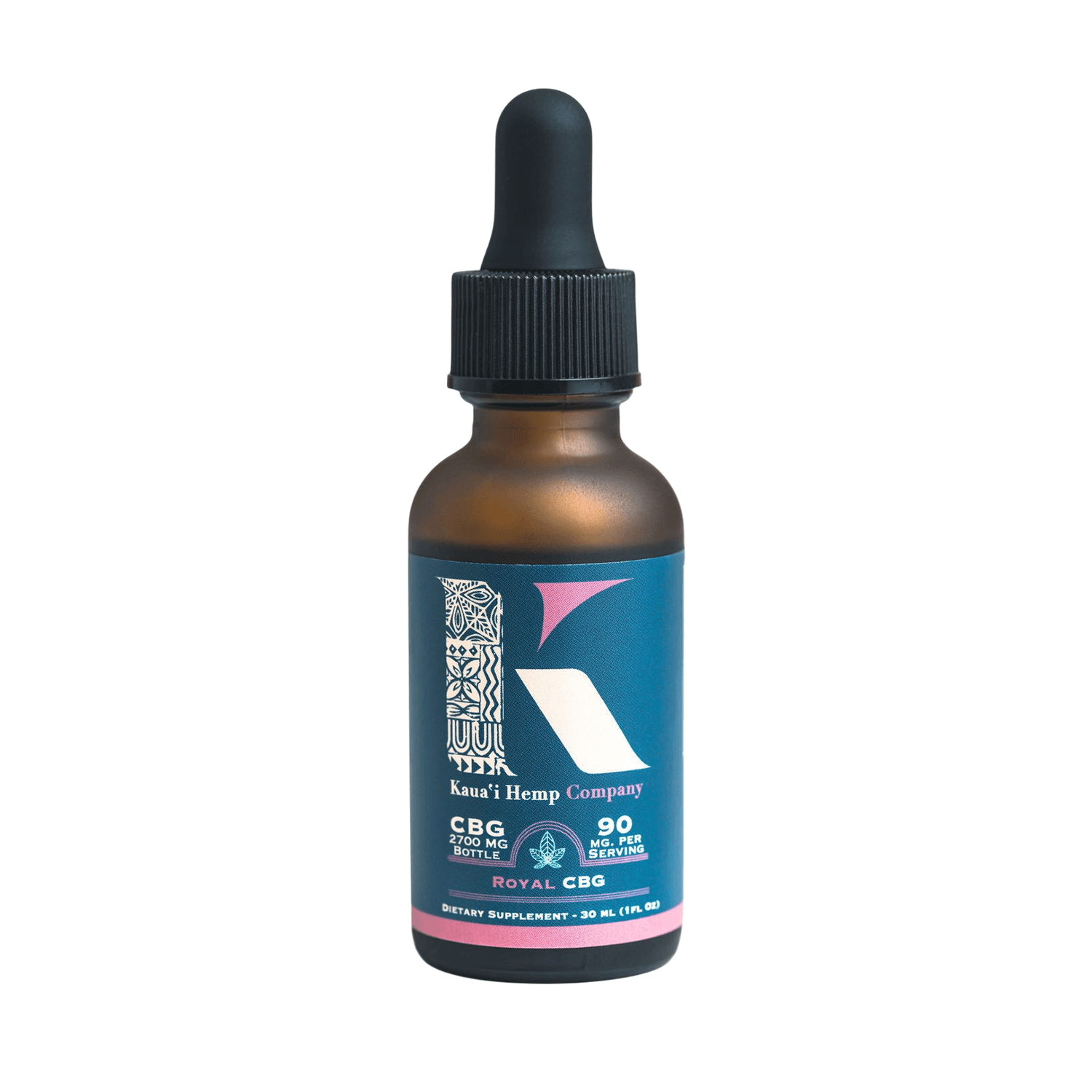 Kaua'i Hemp Company Organic Royal CBG Tincture - 30ml - 2700mg