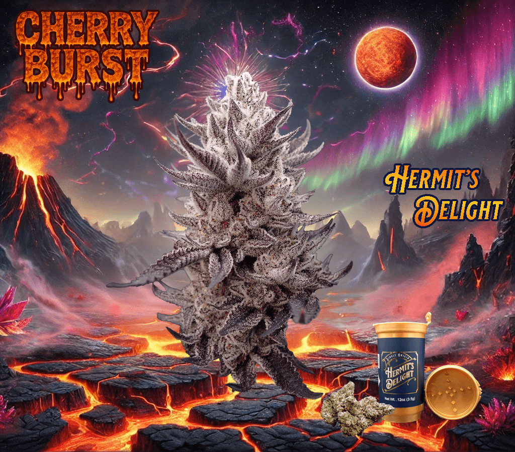 Hermit's Delight Cherry Burst