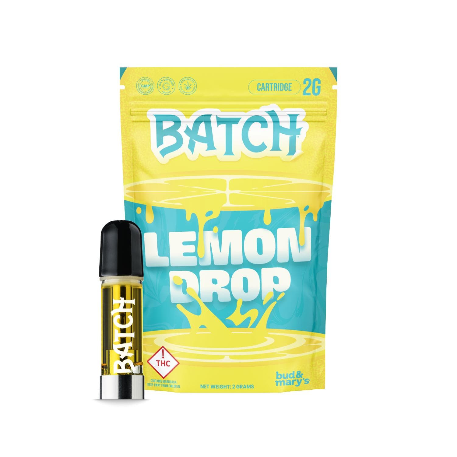 MedPharm Holdings LLC Batch - Lemon Drop (H) - Distillate Cartridge