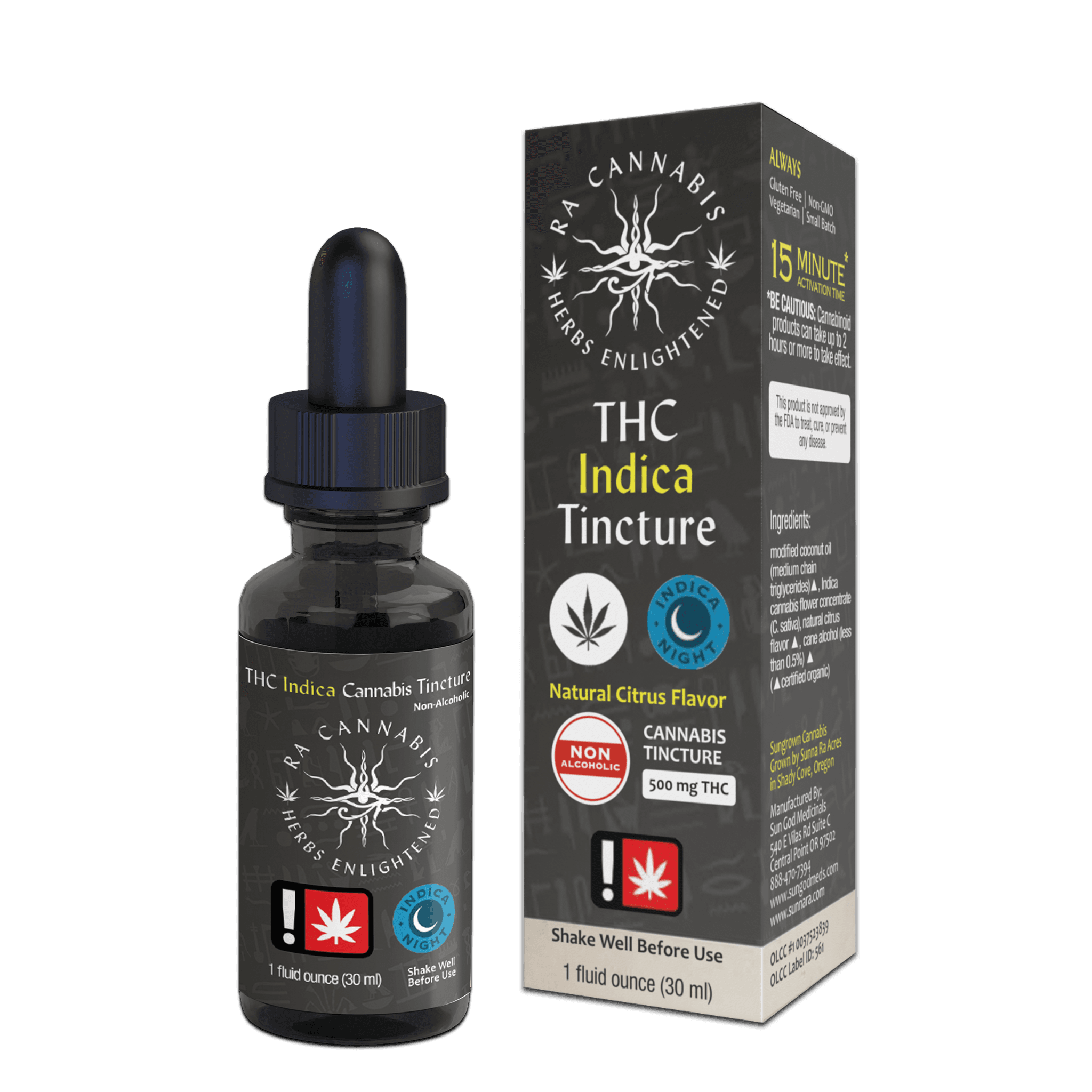 Sun God Indica Ra THC Tincture