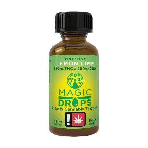 Magic Number 250mg (1:1) Lemon Lime Magic Drops