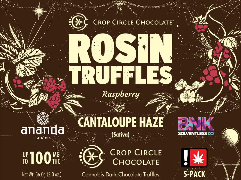 Crop Circle Raspberry Truffles 5pk (S)