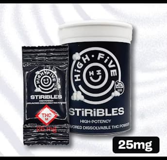 High Five Cannabis Co. DRINK MIX - 500MG - 20PK - STIRIBLES DISSOLVABLE THC