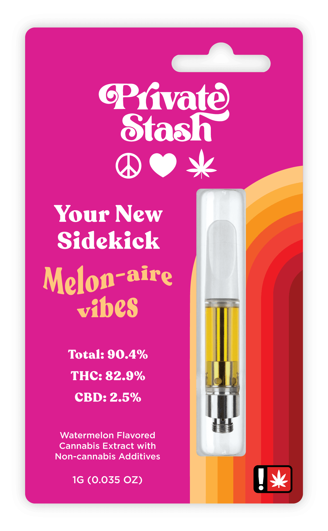 Private Stash Melon-aire Vibes Cartridge | 1g