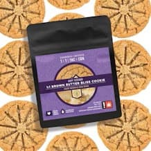 Hapy Kitchen 1:1 BROWN BUTTER BLISS Hash Rosin Cookie | 100mg