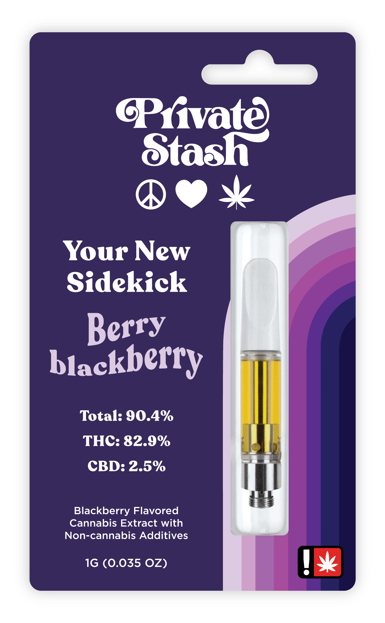 Private Stash Berry Blackberry Cartridge | 1g