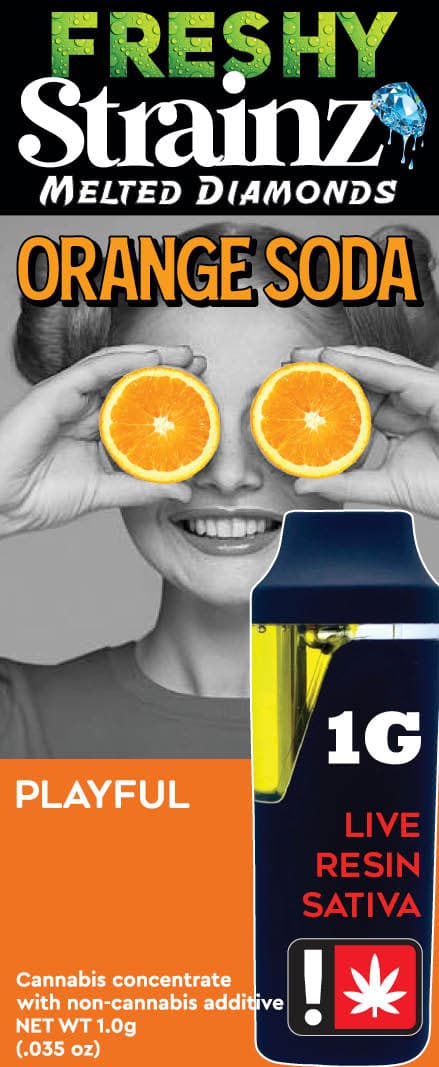 Freshy Strainz Orange Soda AIO